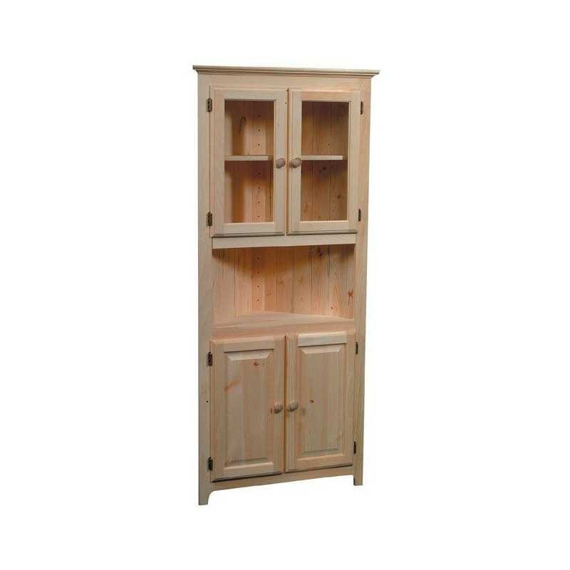 80 Inch] AFC Corner Canet with Doors - Wood You Furniture | Nau ...