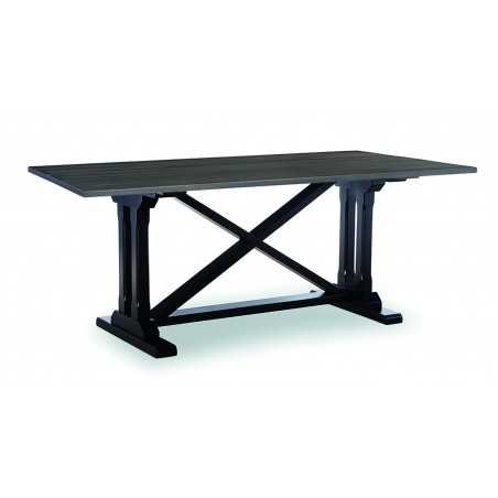 Reclaimed Oak Trestle Dining Table