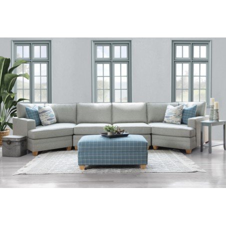 Izzy Sectional With Left and Right Cuddler