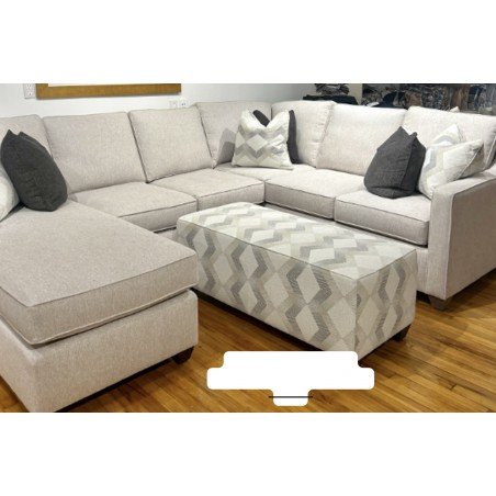 Ryley Track Arm Corner Sectional w/ Floating Chaise