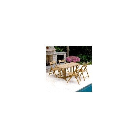 Nevis Teak Folding Dining Table