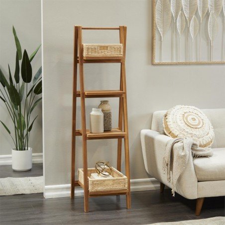 Teak Shelving Unit