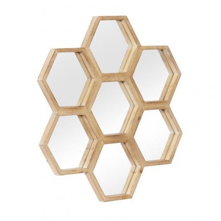 Honeycomb Wall Mirror