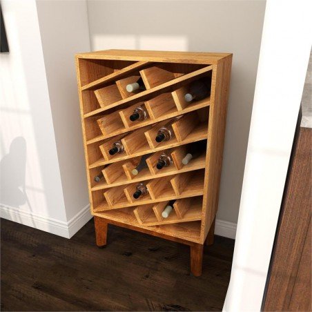 Mango Wood Wine Rack