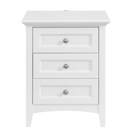 Mckenzie 3 Drawer Nightstand