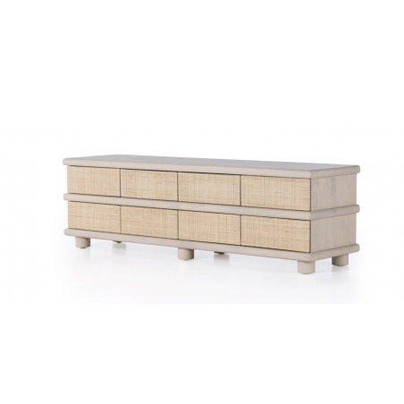 Hilary Media Console- Natural Mango