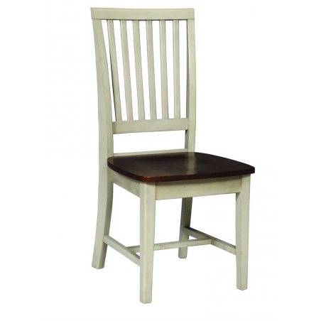 Mission Dining Chair- Almond/ Espresso