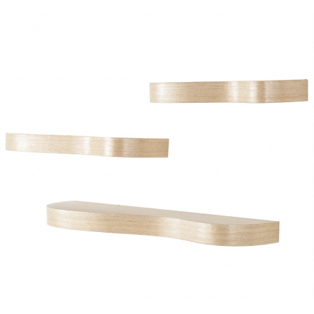 Light Brown Trio Wall Self