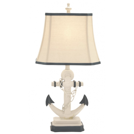 Blue Anchor Table Lamp