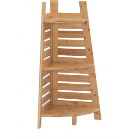 Bracken Bamboo Corner Shelf
