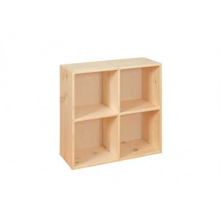 [27.5 Inch] Amish 2x2 Cube Cubby