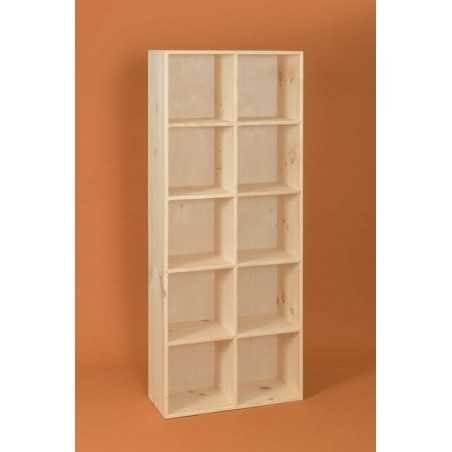[27.5 Inch] Amish 2x5 Cube Cubby
