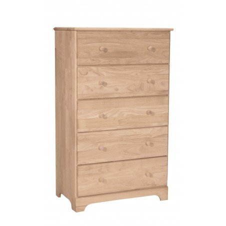 [30 Inch] Jamestown 5 Drawer Chest