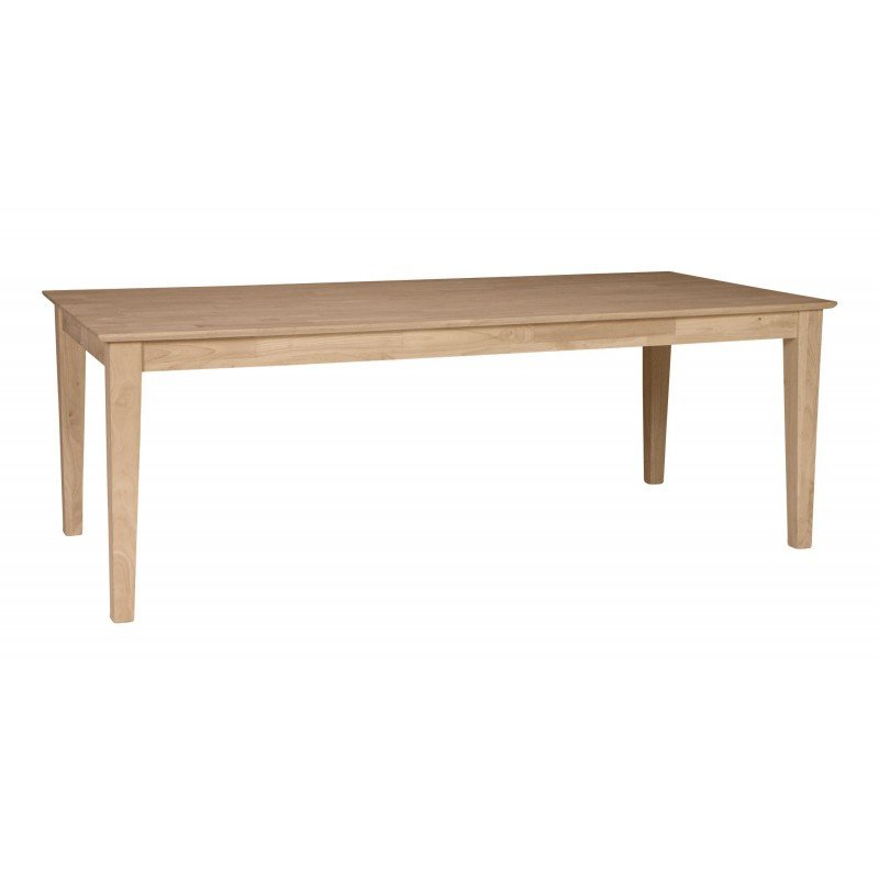 [40x84 Inch] Shaker Solid Dining Table