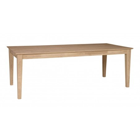 [84 Inch] Shaker Solid Dining Table