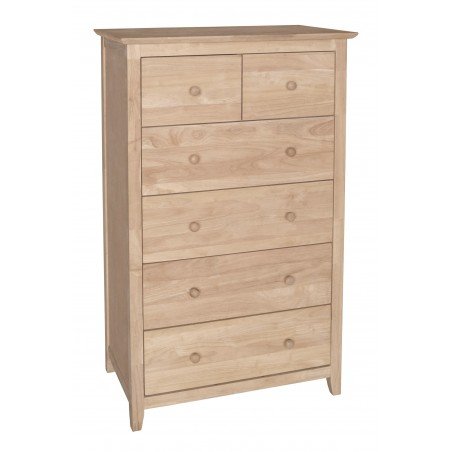 [32 Inch] Lancaster 6 Drawer Carriage Chest