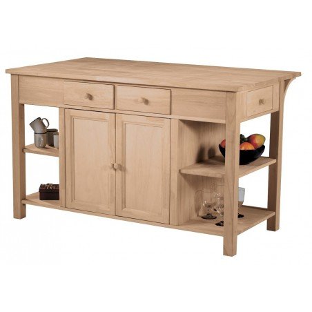 [60 Inch] Super Kitchen Island Work Center WC-6034