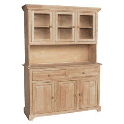 [54 Inch] Shaker Buffet and Hutch