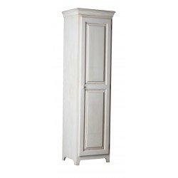 [20 Inch] AFC 1 Door Pantry- shown in Glazed Antique White finish