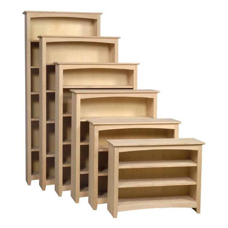 [36 Inch] Alder Shaker Bookcases