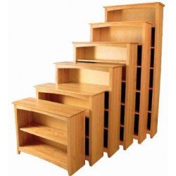 [36 Inch] Alder Shaker Bookcases