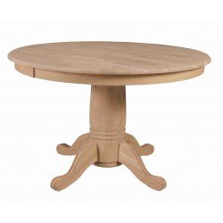 [48 Inch] Solid Dining Table - with T-54B Pedestal