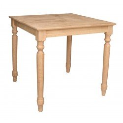 [30 Inch] Modern Farm Dining Table with T-330T Legs