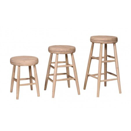 Scoop Seat Swivel Stool