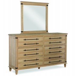 Farmhouse Chic 6 Drawer Dresser