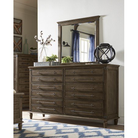 Farmhouse Chic 6 Drawer Dresser