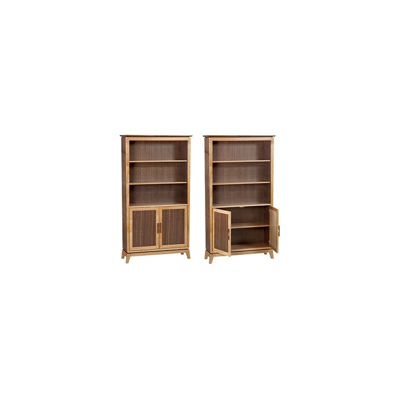 DUET Addison 72"H X 39"W Bookcase with Doors