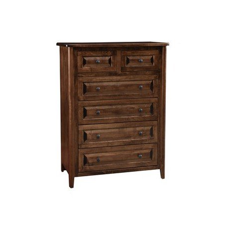 Carson Maple 6 Drawer Chest