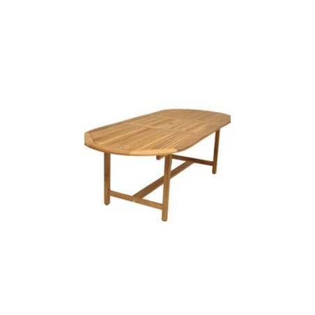 Dian Teak Ext. Oval Dining Table