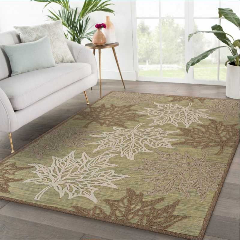Maple Leaf Botanical Indoor/Outdoor Rug