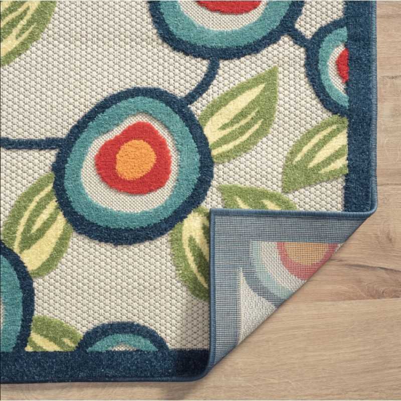 Turkish Abstract Rug Turkish Abstract Floral High-Low Rug Product Dimensions 2' x 3'