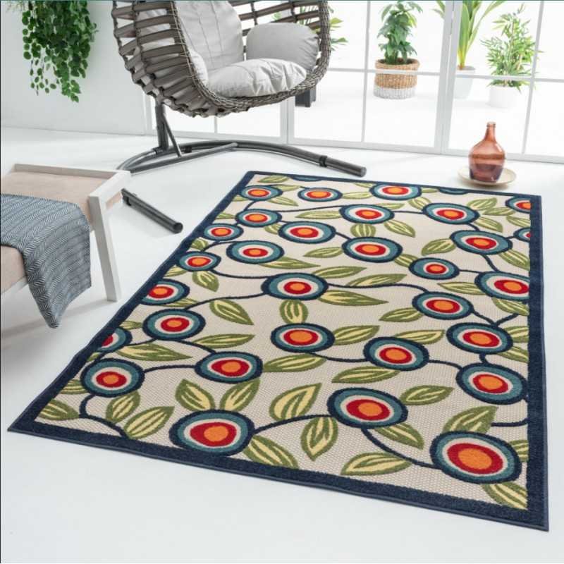 Turkish Abstract Rug Turkish Abstract Floral High-Low Rug Product Dimensions 2' x 3'