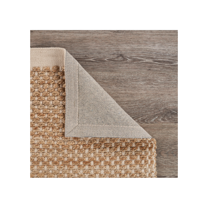 Natural Jute Rug with OffWhite Bordering Product Dimensions 5' x 7'9"
