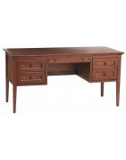 Solid Wood Desks: Computer | Writing | Student | Corner | Executive